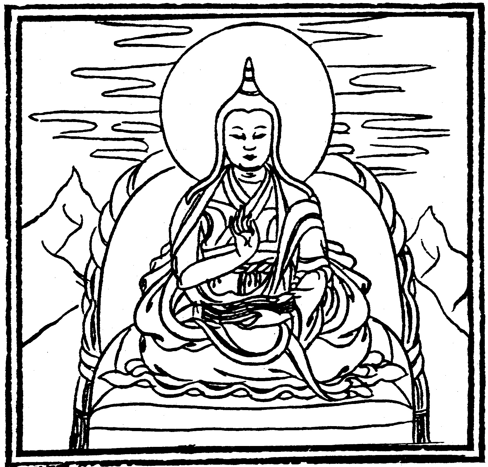 El modo de ver al Instructor Espiritual (Guru/Lama) cómo Buddha.