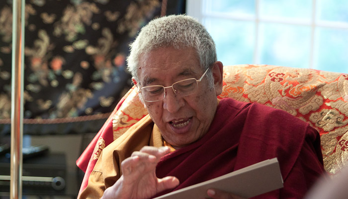 Khenchen Trangu Rinpoche – Fase de Generación